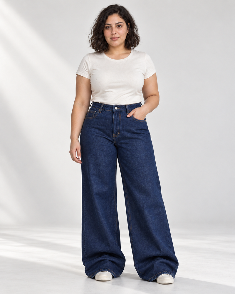 Casual Daily Denim Wide Leg jean - WDE 02