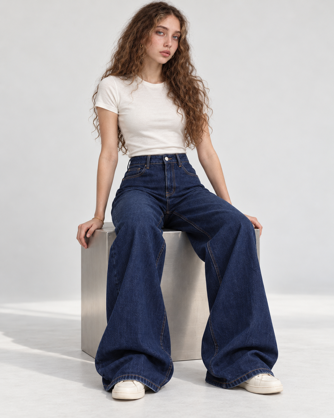 Casual Daily Denim Wide Leg jean - WDE 02
