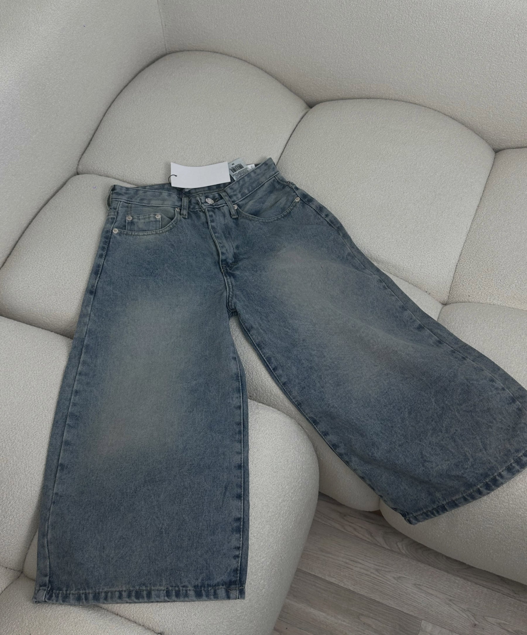 Bermuda Dirty Blue-Jort